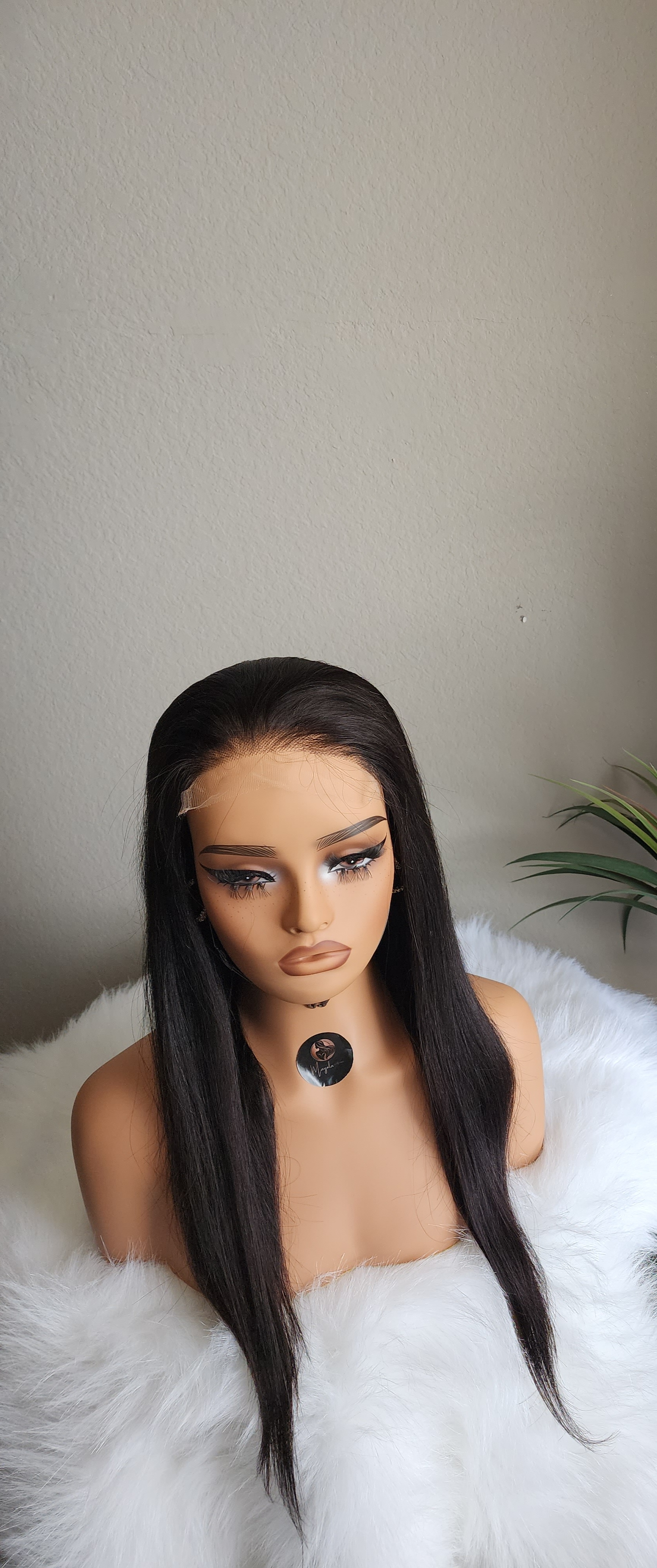 Premium Mink Brazilian Straight 5x5 HD lace Closure Wig