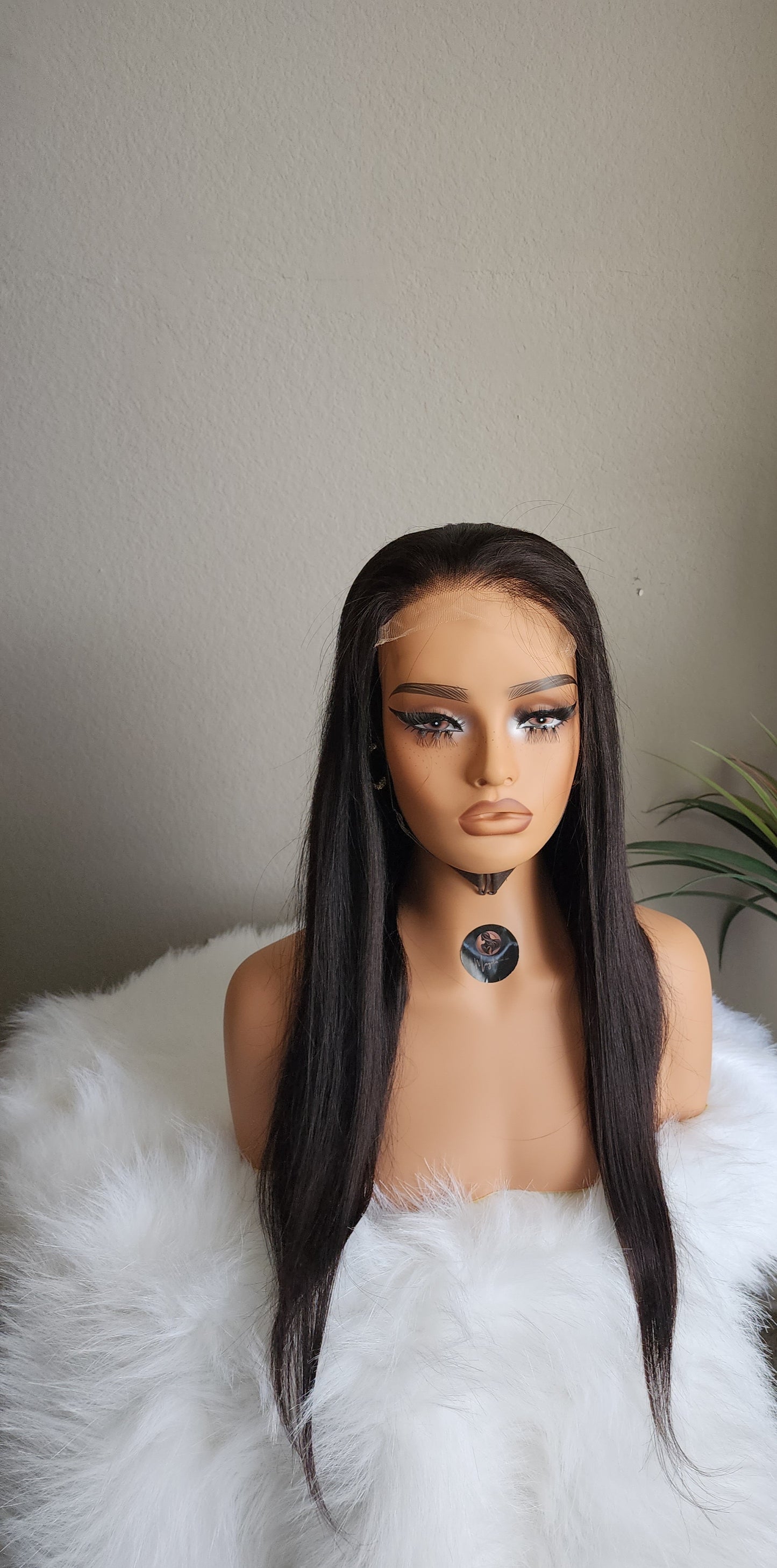 Premium Mink Brazilian Straight 5x5 HD lace Closure Wig