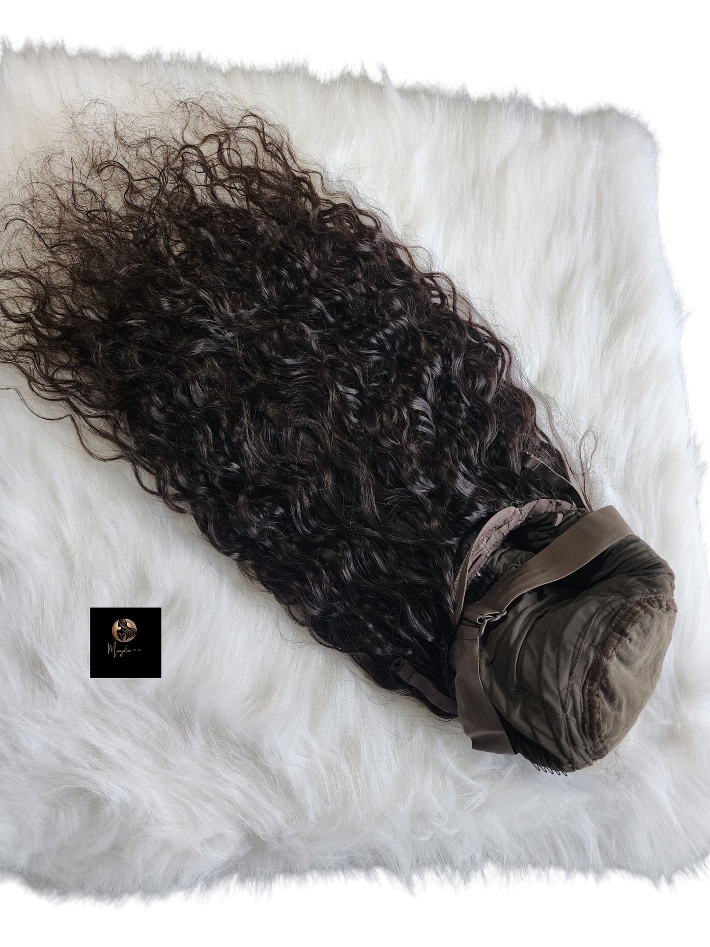 Premium Mink Brazilian Water Wave 5x5 HD lace Closure Wig