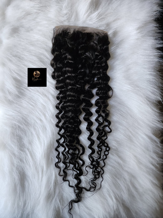 Burmese Deep Wave 5x5 HD Lace Closure