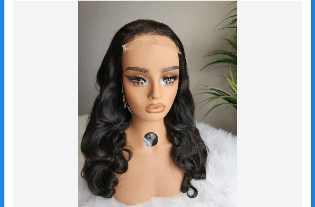 Burmese Body Wave 5x5 HD lace Closure Wig