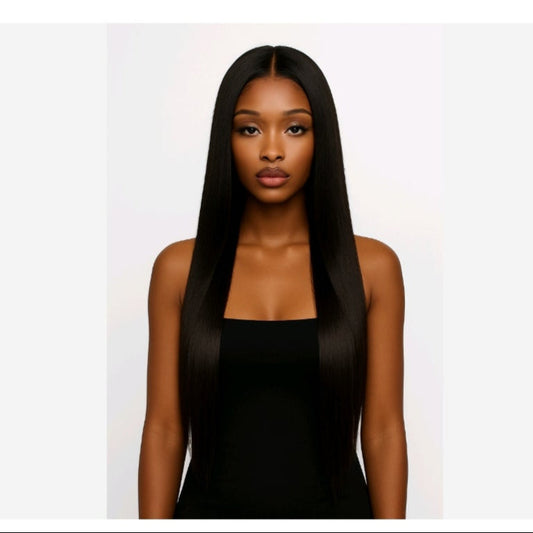 Premium Mink Brazilian Straight 5x5 HD lace Closure Wig