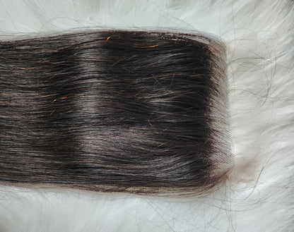 Premium Mink Brazilian Straight 5X5 HD Closure