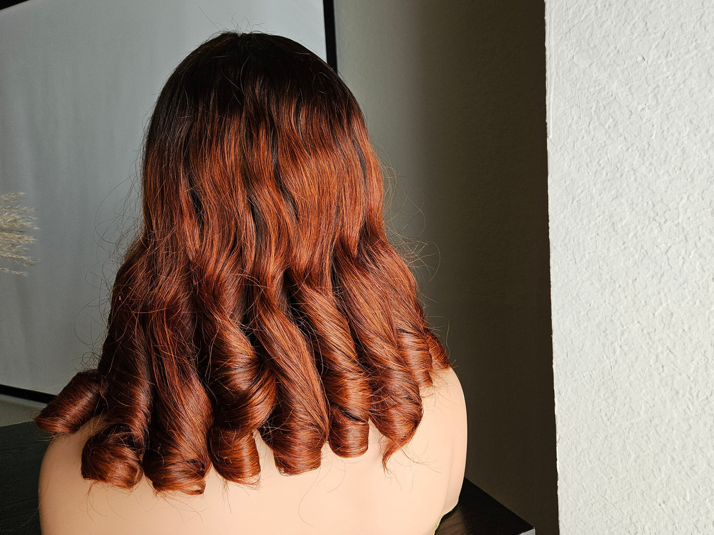 Ginger Orange Body Wave 5x5 HD Lace Closure Wig